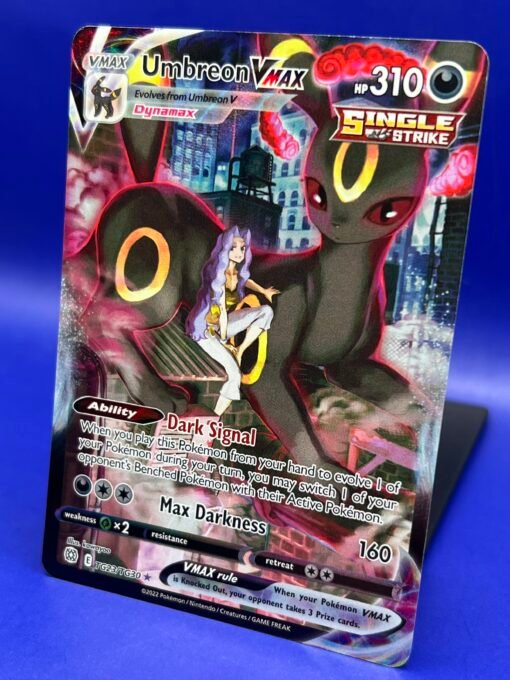 2022 Pokemon Brilliant Stars Umbreon VMAX TG23/TG30 Ultra Rare Trainer Gallery NM - Image 4