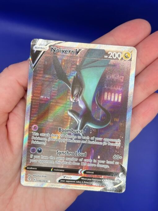 2021 Pokemon Evolving Skies Noivern V 196/203 Holo Alternate Full Art NM - Image 8