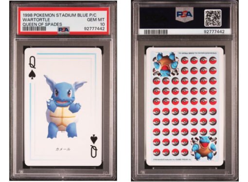 1998 POKEMON STADIUM BLUE VERSION PLAYING CARDS SEQUENTIAL SET PSA 10 GEM MINT Blastoise Wartortle Squirtle - Image 3