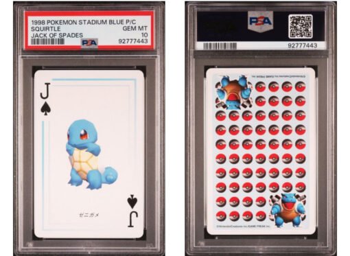 1998 POKEMON STADIUM BLUE VERSION PLAYING CARDS SEQUENTIAL SET PSA 10 GEM MINT Blastoise Wartortle Squirtle - Image 4
