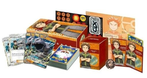 Pokemon Trainer Battle Deck Box Brock Pewter City Gym Japanese Sealed - Image 3