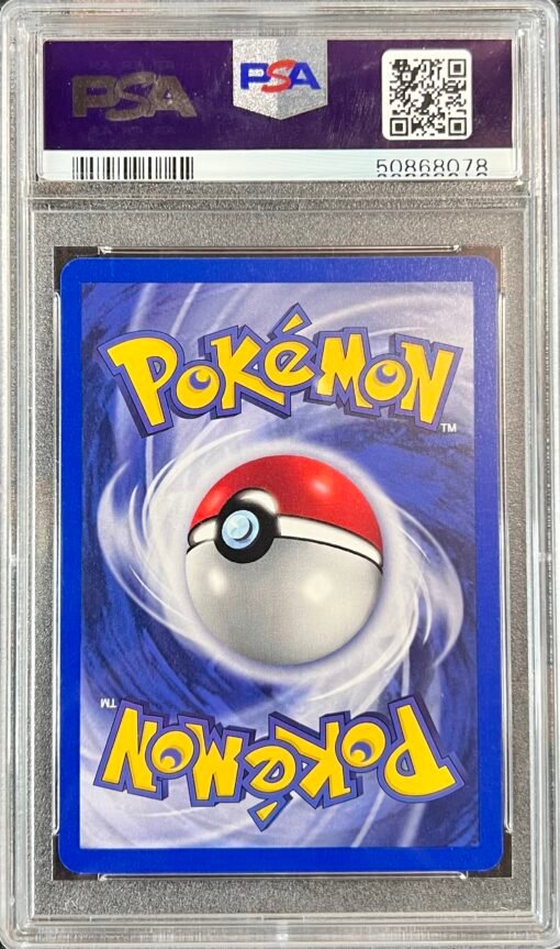 2000 POKEMON GYM CHALLENGE HOLO #1 BLAINE'S ARCANINE PSA 8 - Image 3