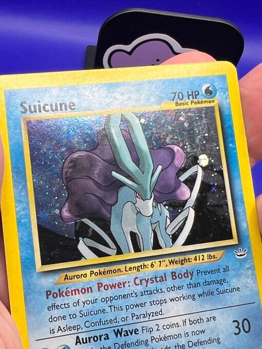 2001 POKEMON NEO REVELATION SUICUNE HOLO LP - Image 6