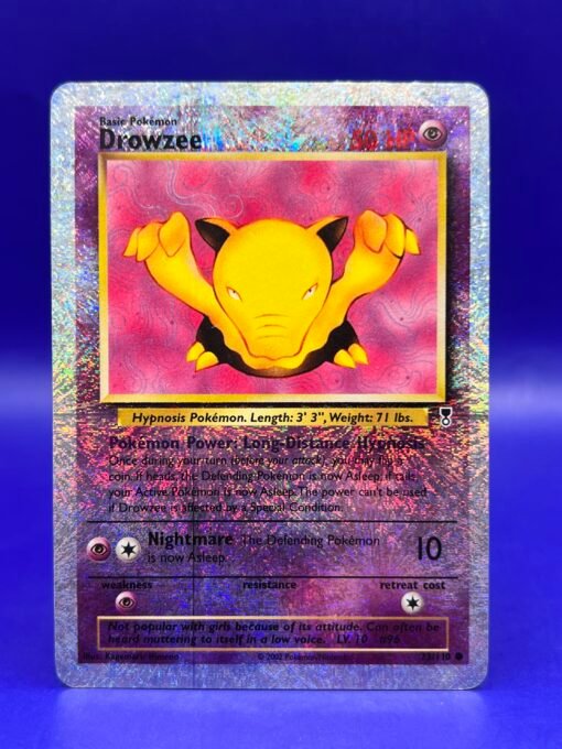 2002 POKEMON LEGENDARY COLLECTION DROWZEE #73 REVERSE HOLO LP - Image 2