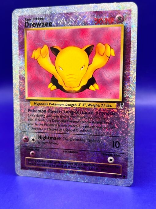 2002 POKEMON LEGENDARY COLLECTION DROWZEE #73 REVERSE HOLO LP - Image 3