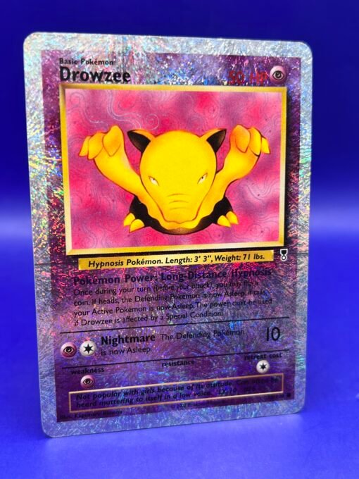 2002 POKEMON LEGENDARY COLLECTION DROWZEE #73 REVERSE HOLO LP - Image 4