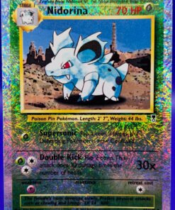 2002 POKEMON LEGENDARY COLLECTION#55 NIDORINA REVERSE FOIL LP+