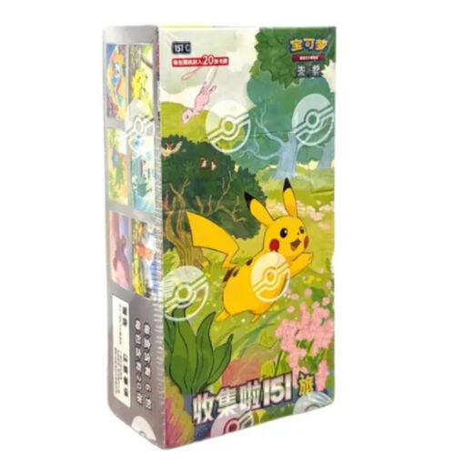 Pokémon Simplified Chinese Collect 151 Journey Standard (Slim) Pack Booster Box