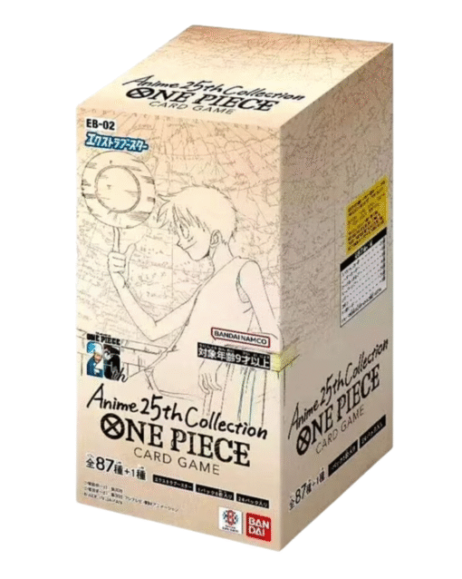 One Piece Card Game Extra Booster – Anime 25th Collection EB-02 Booster Box Japanese