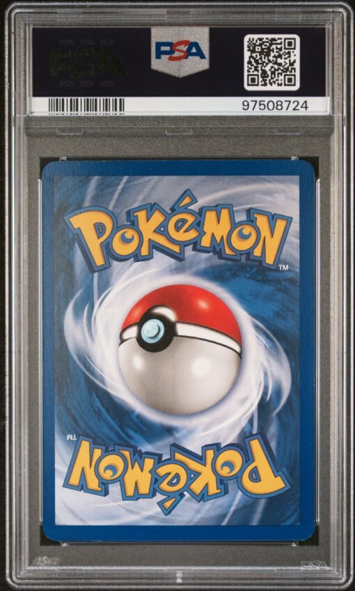 1999 -2000 POKEMON BASE SET #6 GYARADOS-HOLO PSA 8 RARE PRINT - Image 3