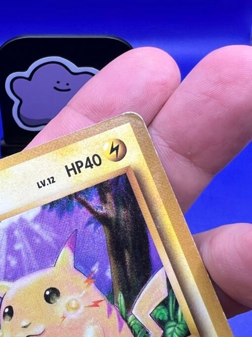 1996 POKEMON BASE SET JAPANESE #25 PIKACHU NO RARITY SYMBOL MP- - Image 7