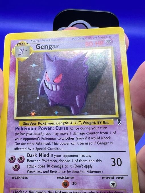 2002 Pokemon Legendary Collection Holo Rare Gengar 11/110 LP - Image 6